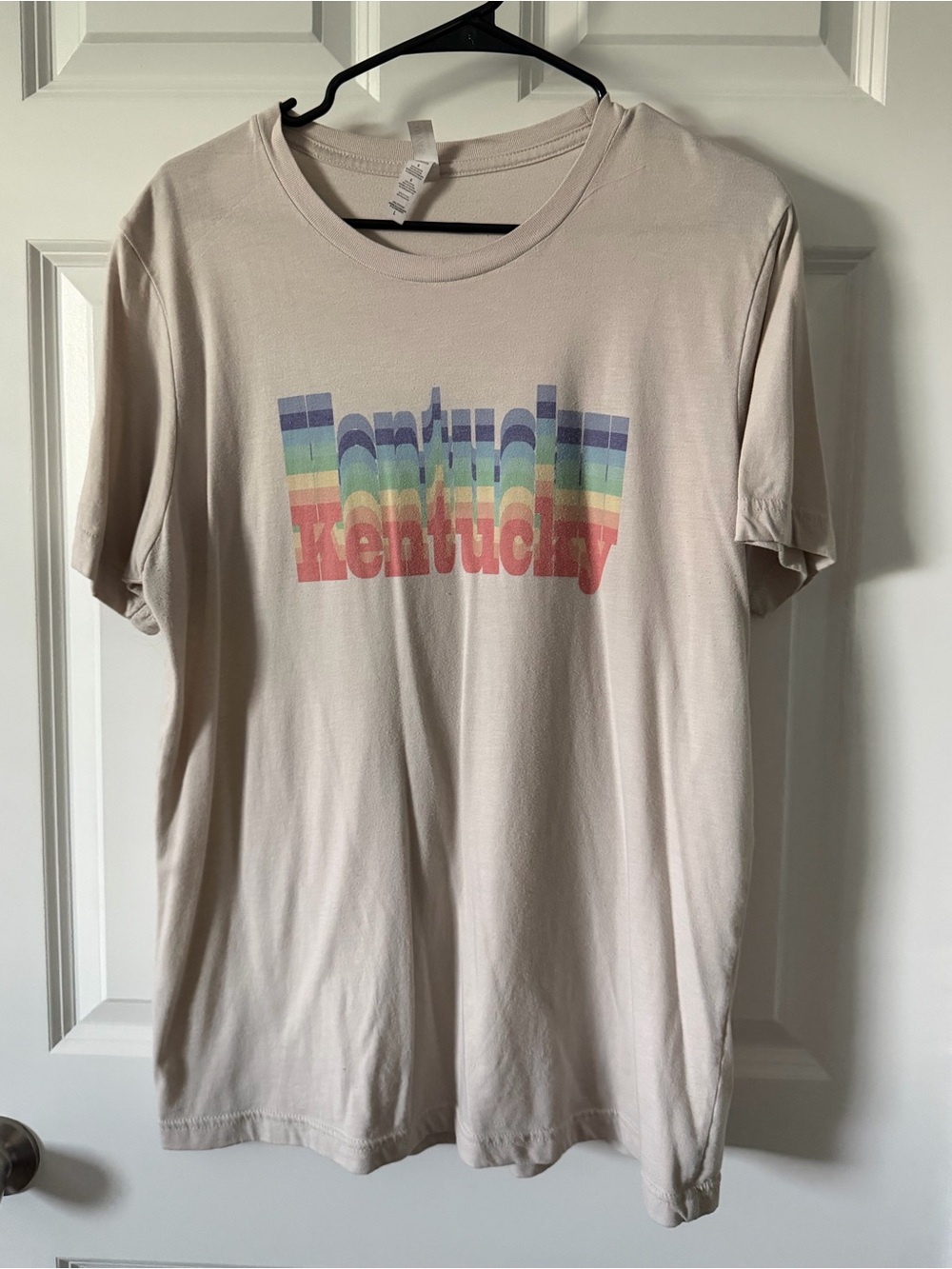 Kentucky Rainbow Graphic Tee | Bella + Canvas | Large